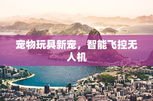 宠物玩具新宠，智能飞控无人机