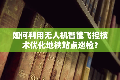如何利用无人机智能飞控技术优化地铁站点巡检？