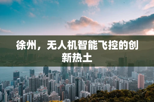 徐州，无人机智能飞控的创新热土