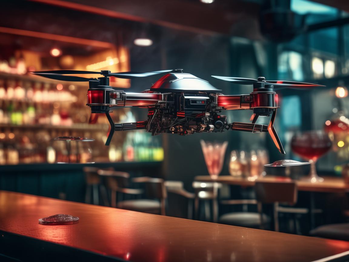 无人机智能飞控，吧台场景下的独特应用