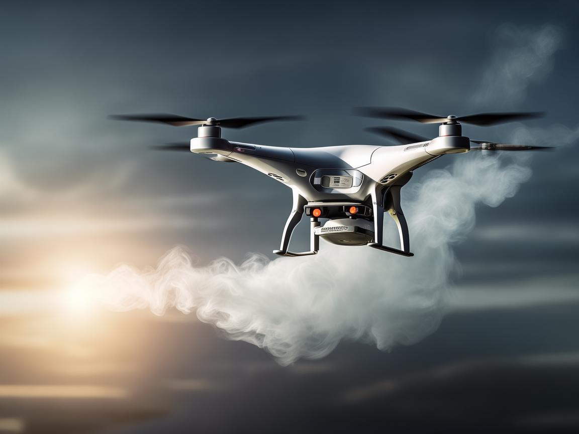 无人机智能飞控,烟雾报警器的空中守护者