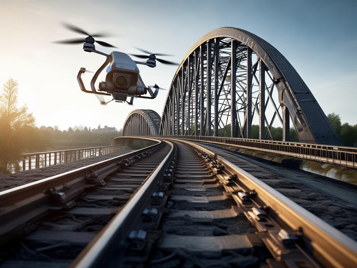 无人机智能飞控助力铁路桥梁检测
