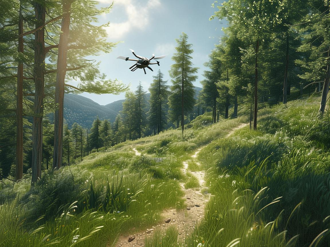 无人机智能飞控助力徒步径探索