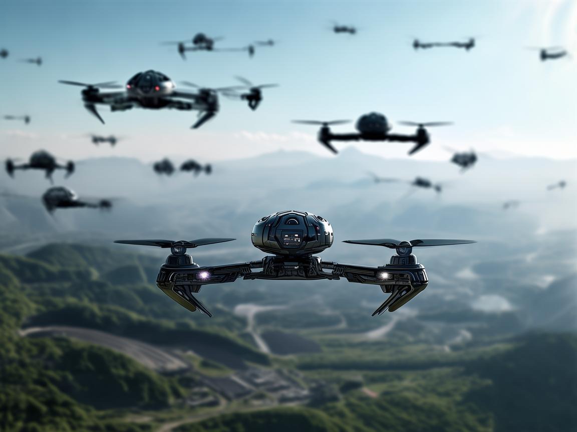 通辽上空的无人机智能飞控探索 通辽上空的无人机智能飞控探索