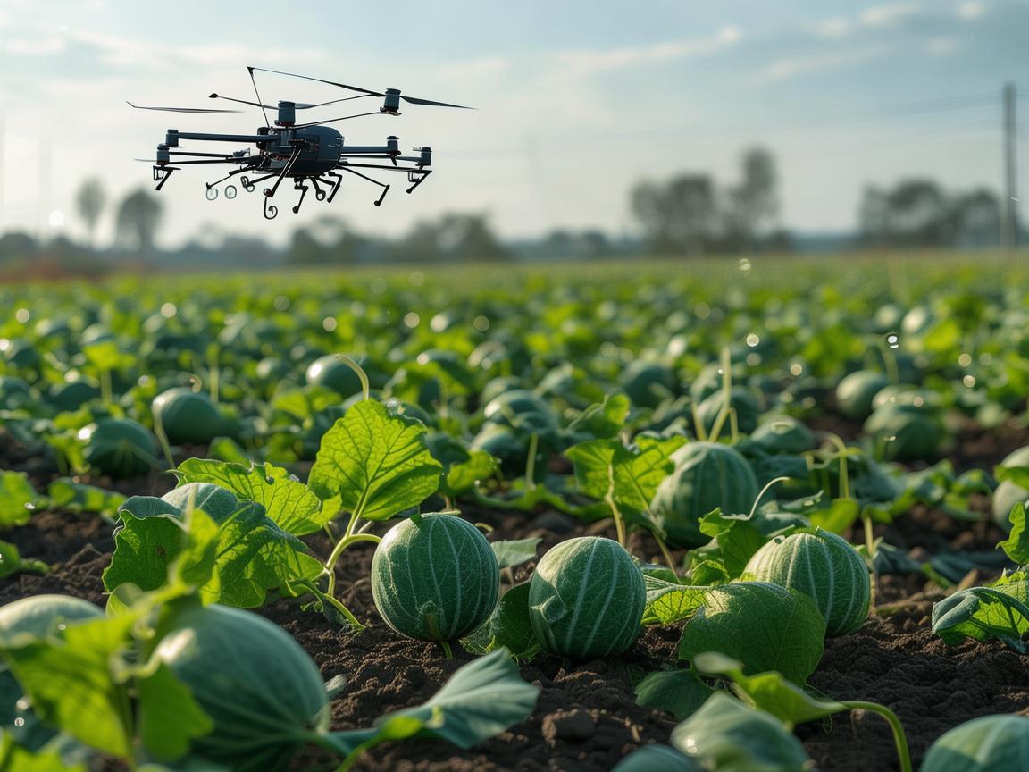 无人机智能飞控，解锁冬瓜种植新视界