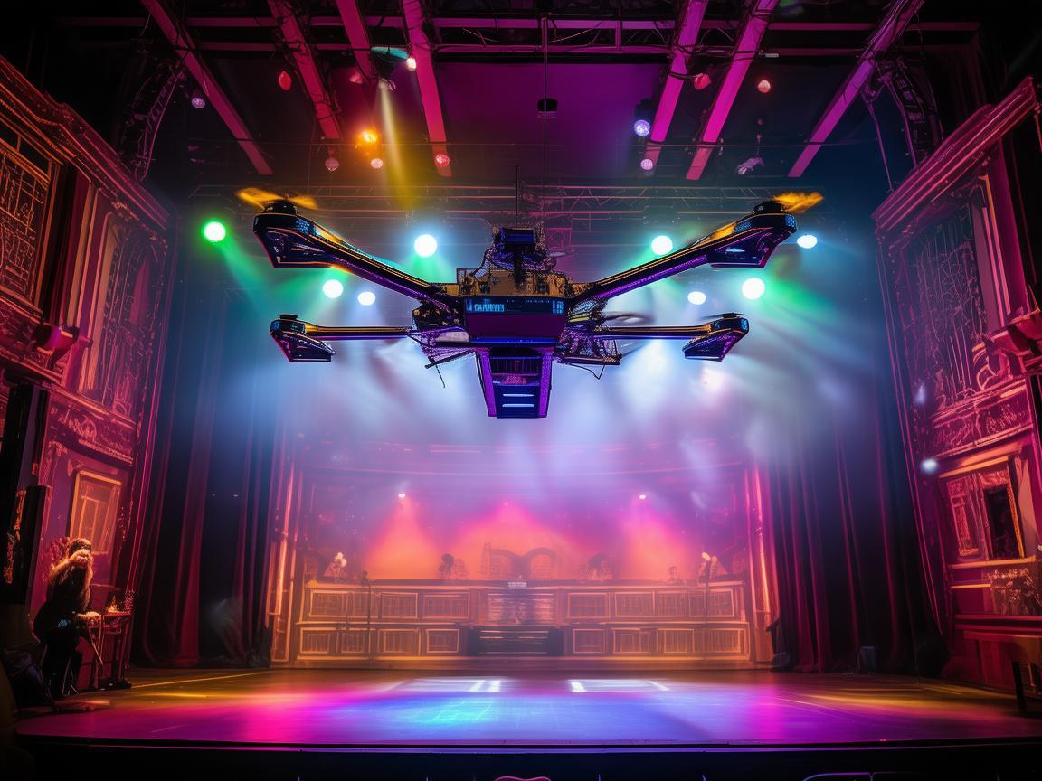 无人机智能飞控助力剧院舞台演出新变革