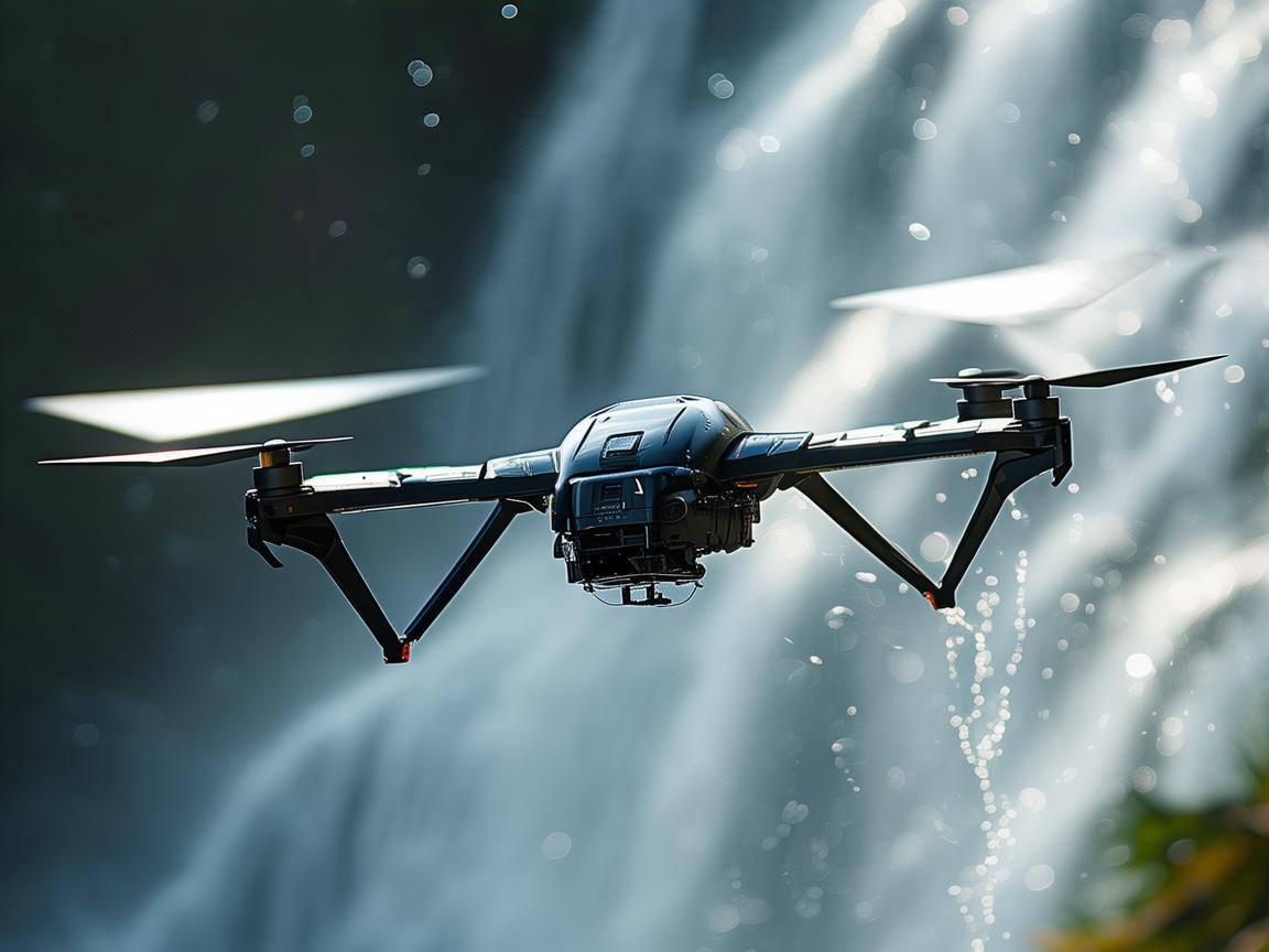 无人机智能飞控，穿越瀑布的灵动之翼