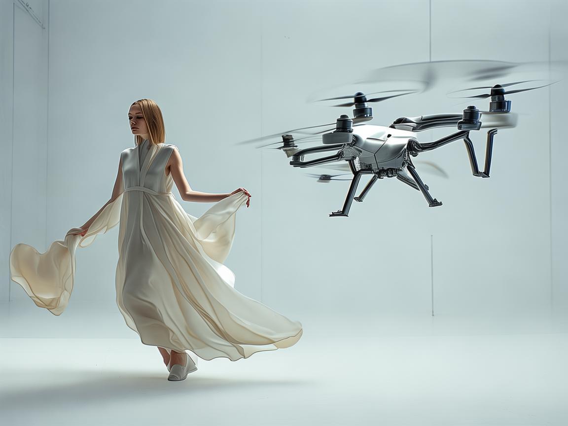 模特与无人机智能飞控，共舞科技新姿态