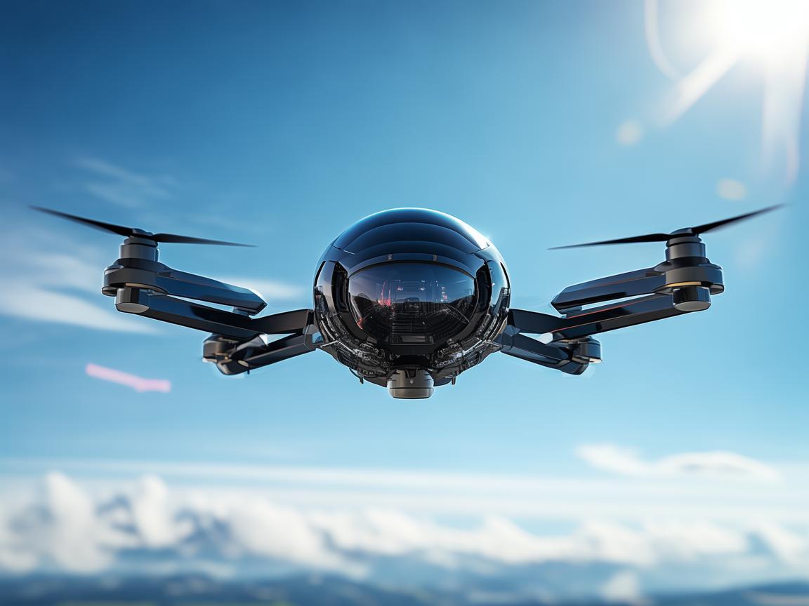 晴天之下，无人机智能飞控尽显卓越