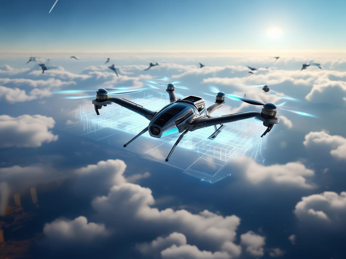 银川上空的无人机智能飞控探索