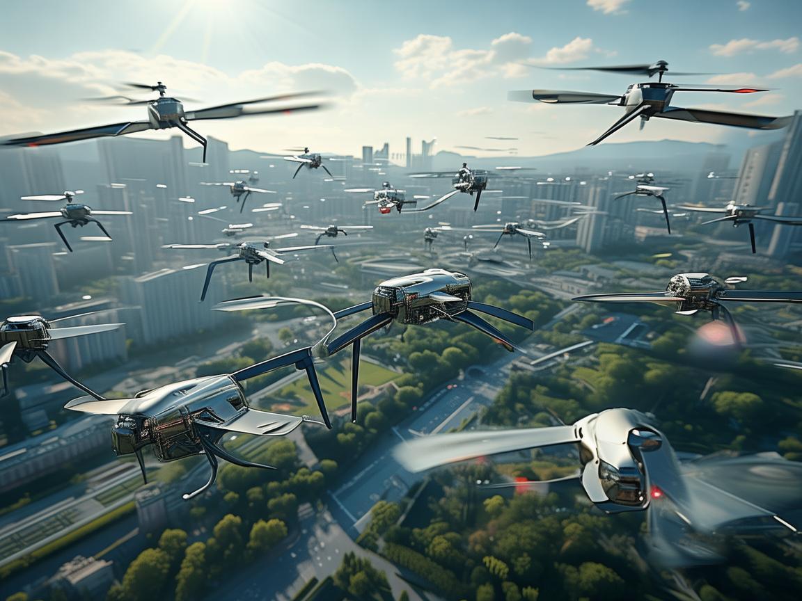 遂宁上空的无人机智能飞控探秘