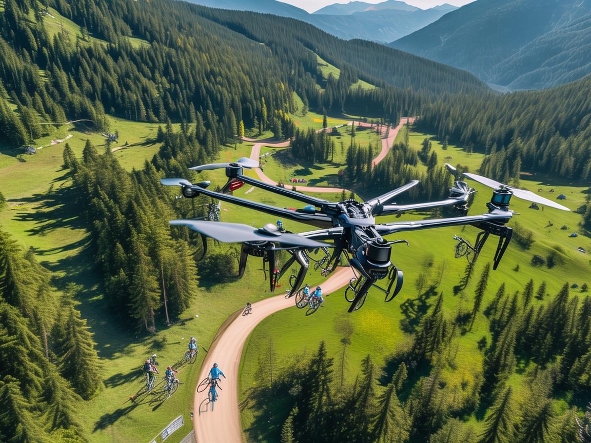 无人机智能飞控，山地车赛道的新视角