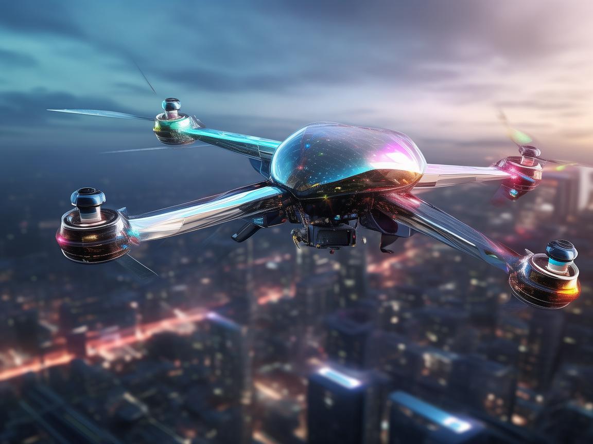 钻石饰无人机智能飞控，闪耀科技之光