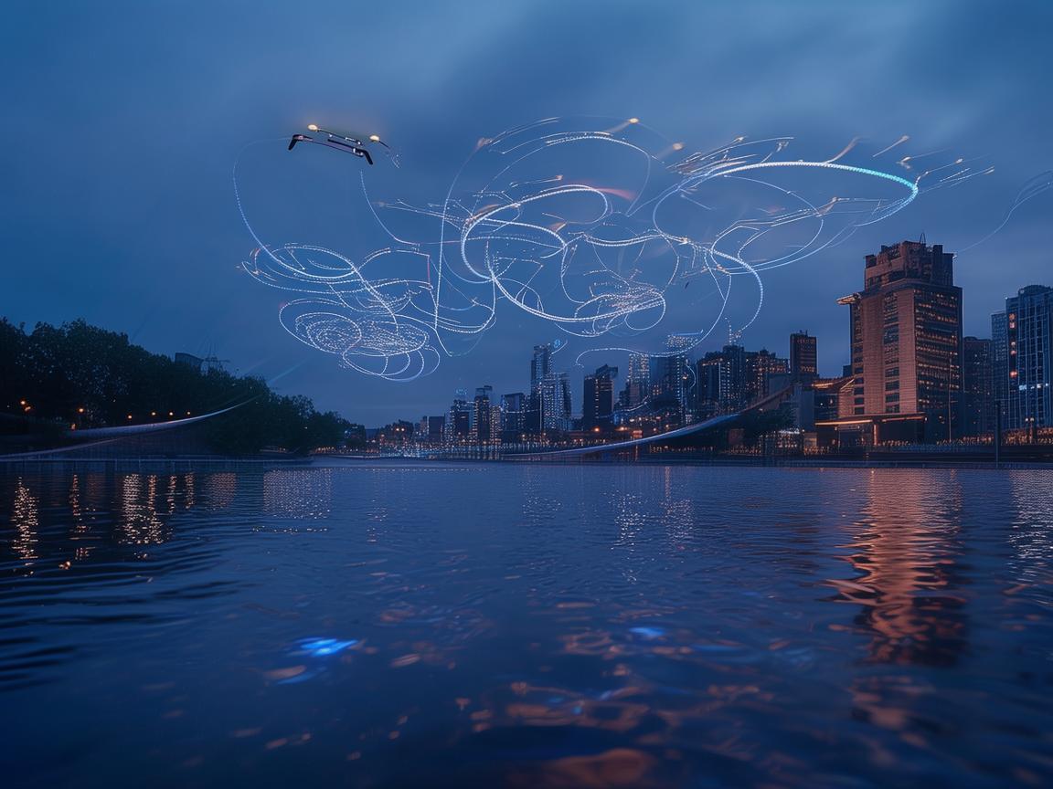 漯河上空的无人机智能飞控之光