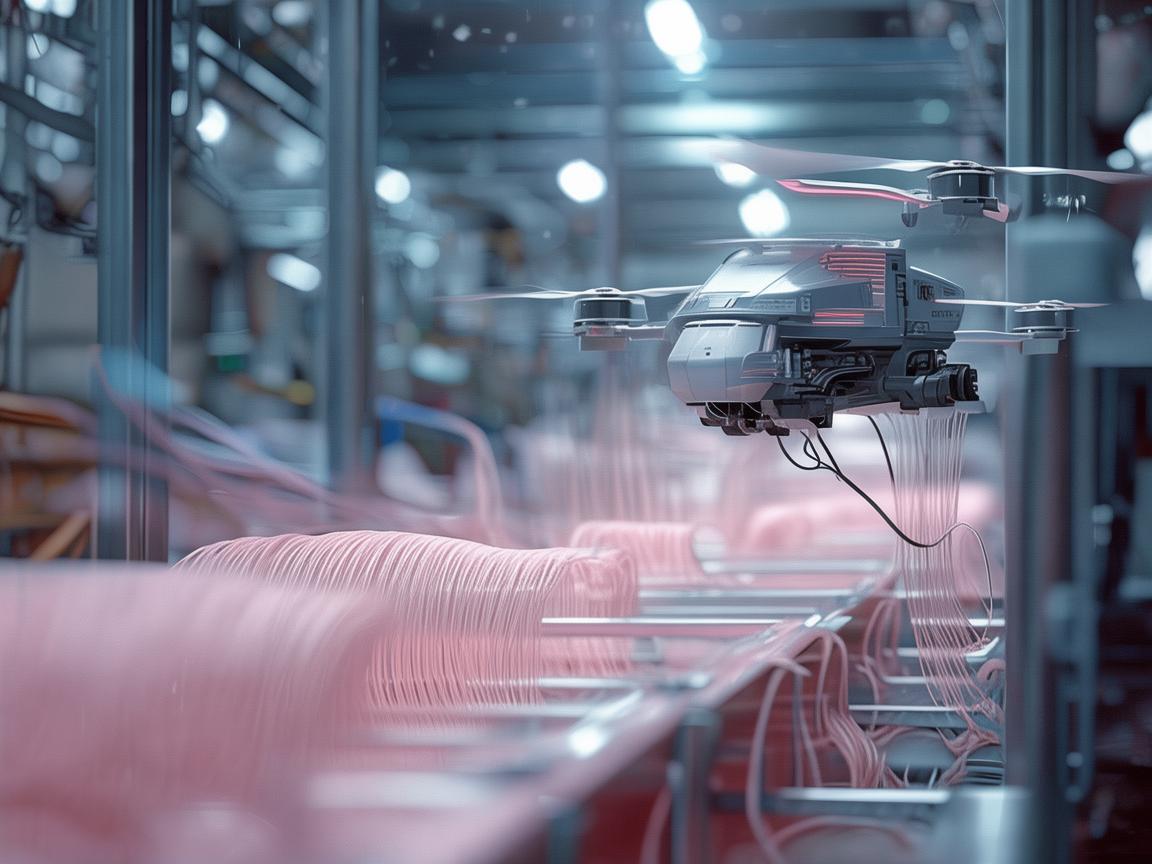 无人机智能飞控，粉条生产新助力