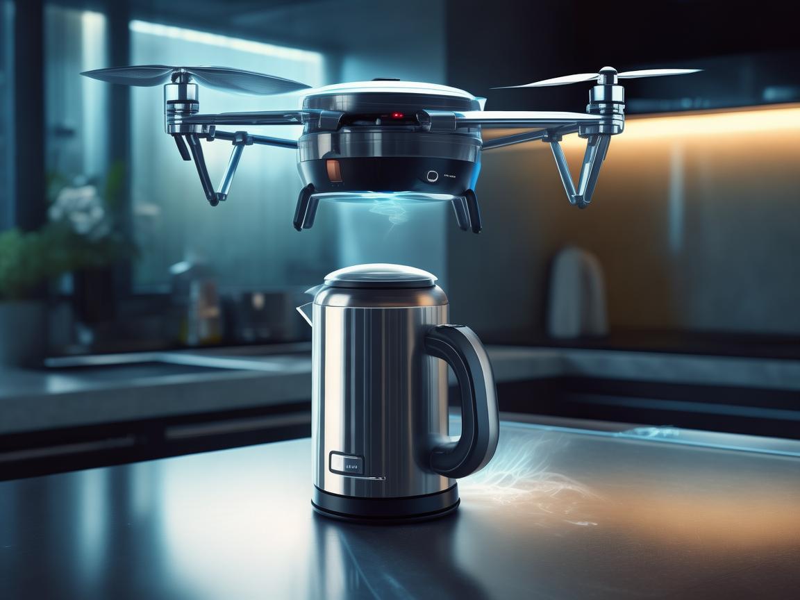 无人机智能飞控，为电水壶开启智能新篇章