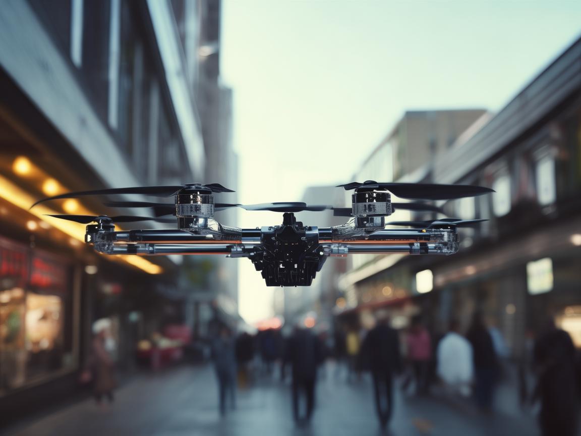 无人机智能飞控助力步行街安全与管理