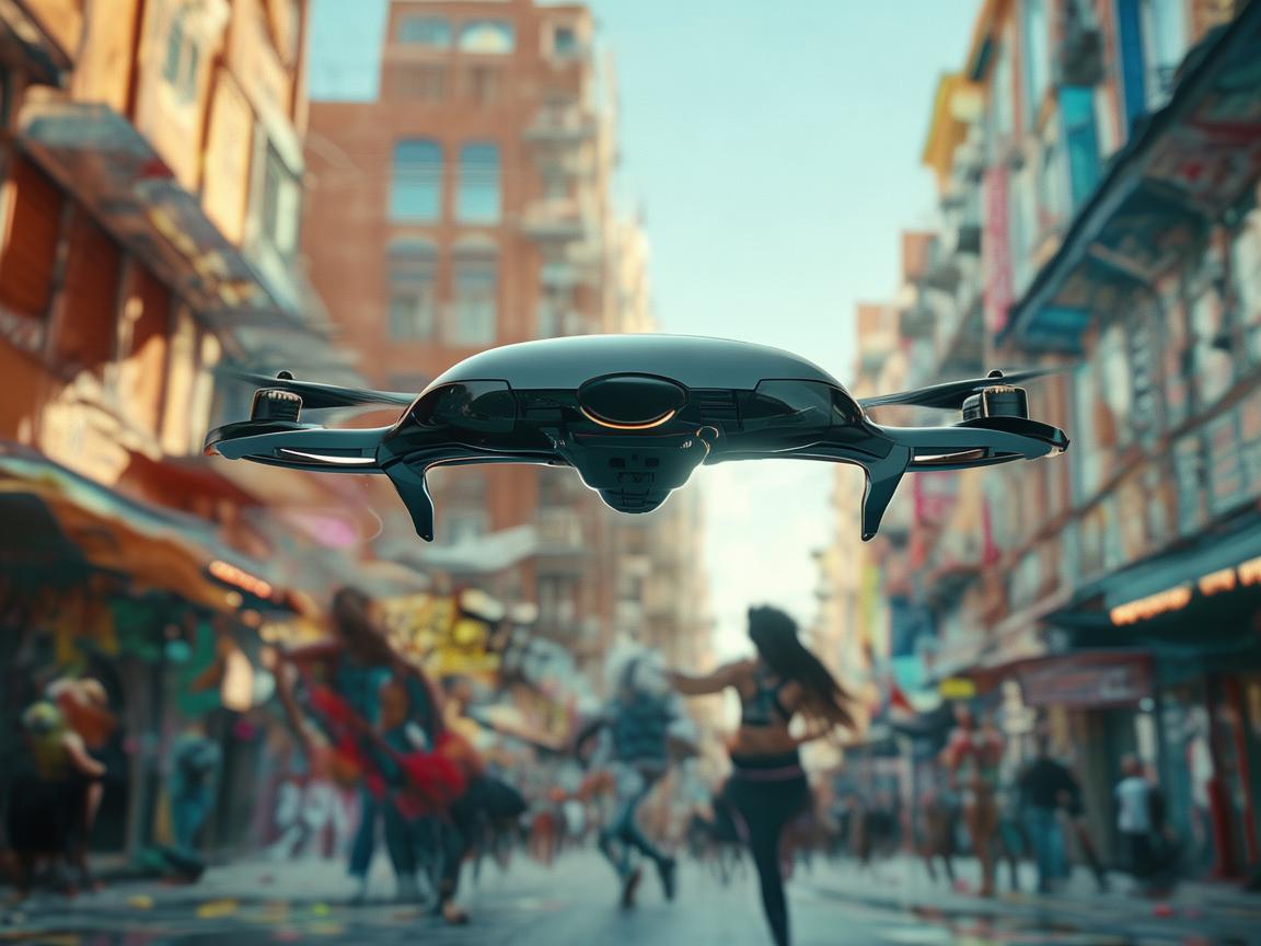 无人机智能飞控，解锁街头舞蹈新魅力