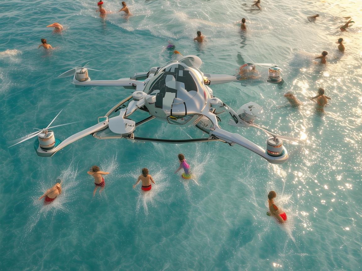 无人机智能飞控，科技与泳衣的奇妙融合