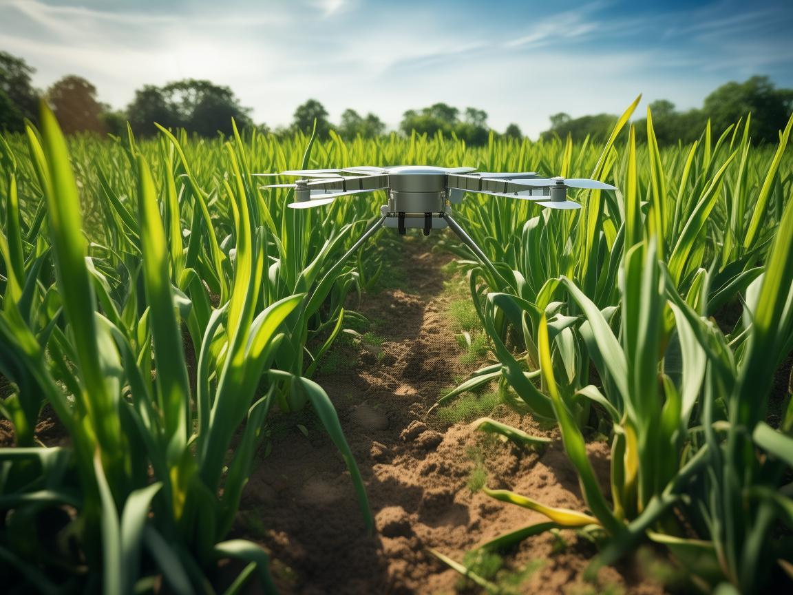 智能飞控下的洋葱田无人机探秘